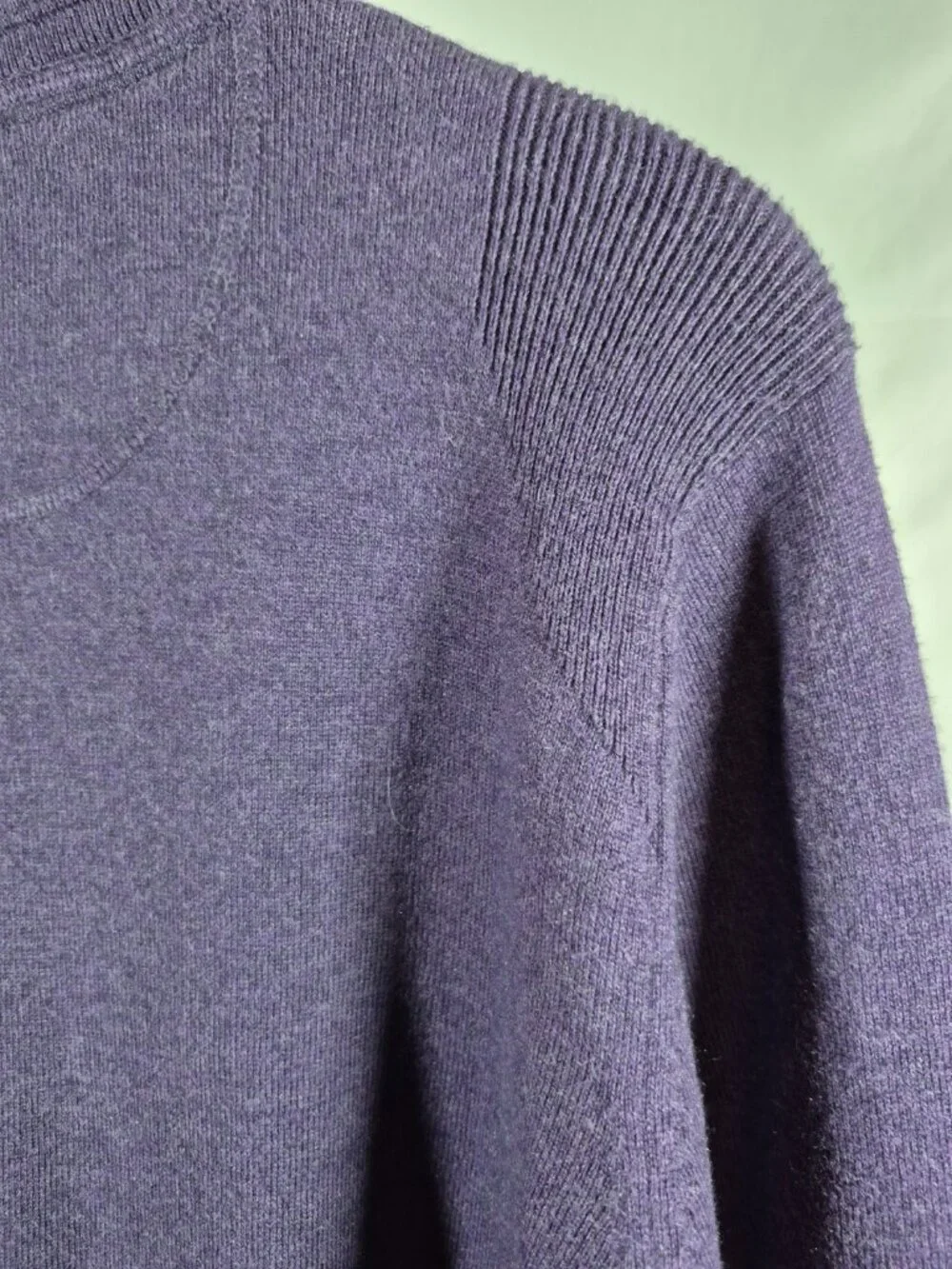Nat Nast Luxury Originals Purple Cashmere Blend Sweater Men's Small